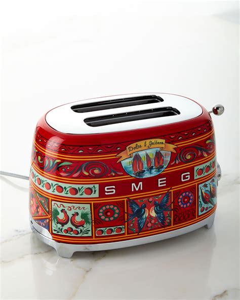 smeg e dolce gabbana|dolce gabbana toaster.